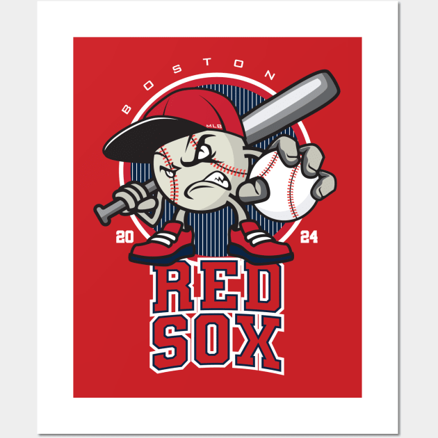 Boston Baseball - 2024 Season Wall Art by Nagorniak